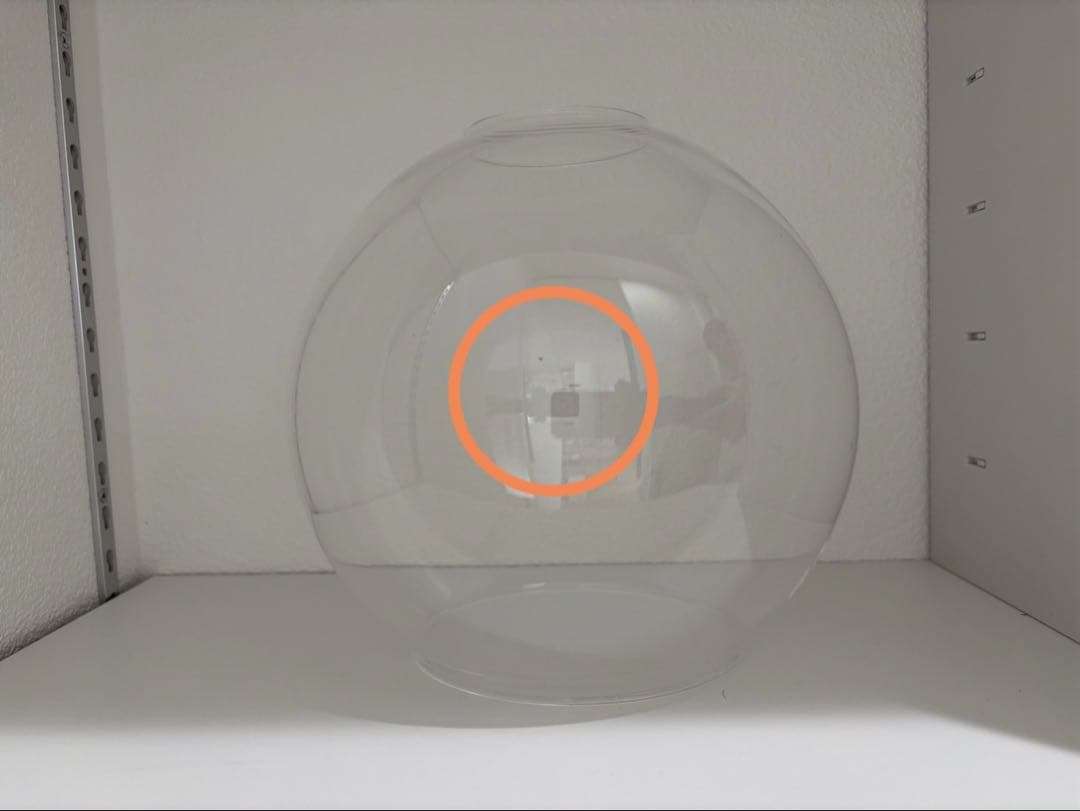へへ　ニトリ　 ペンダントライト VERRE 3T クリア