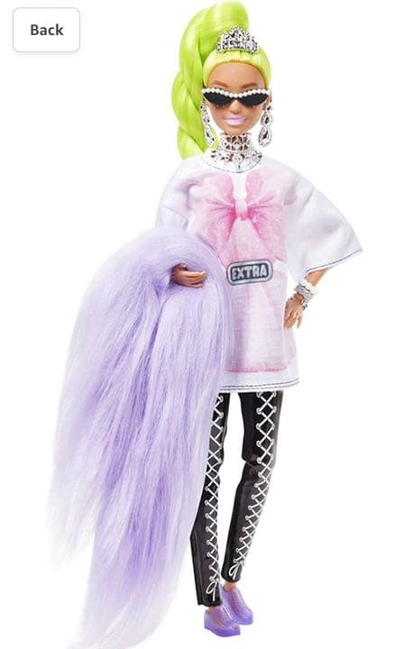 【日本未発売】EXTRA Barbie バービー人形　新品未使用