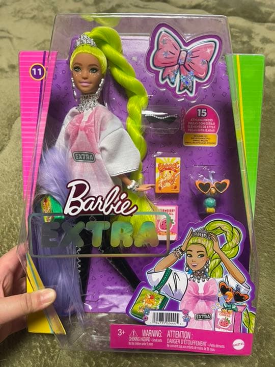 【日本未発売】EXTRA Barbie バービー人形　新品未使用
