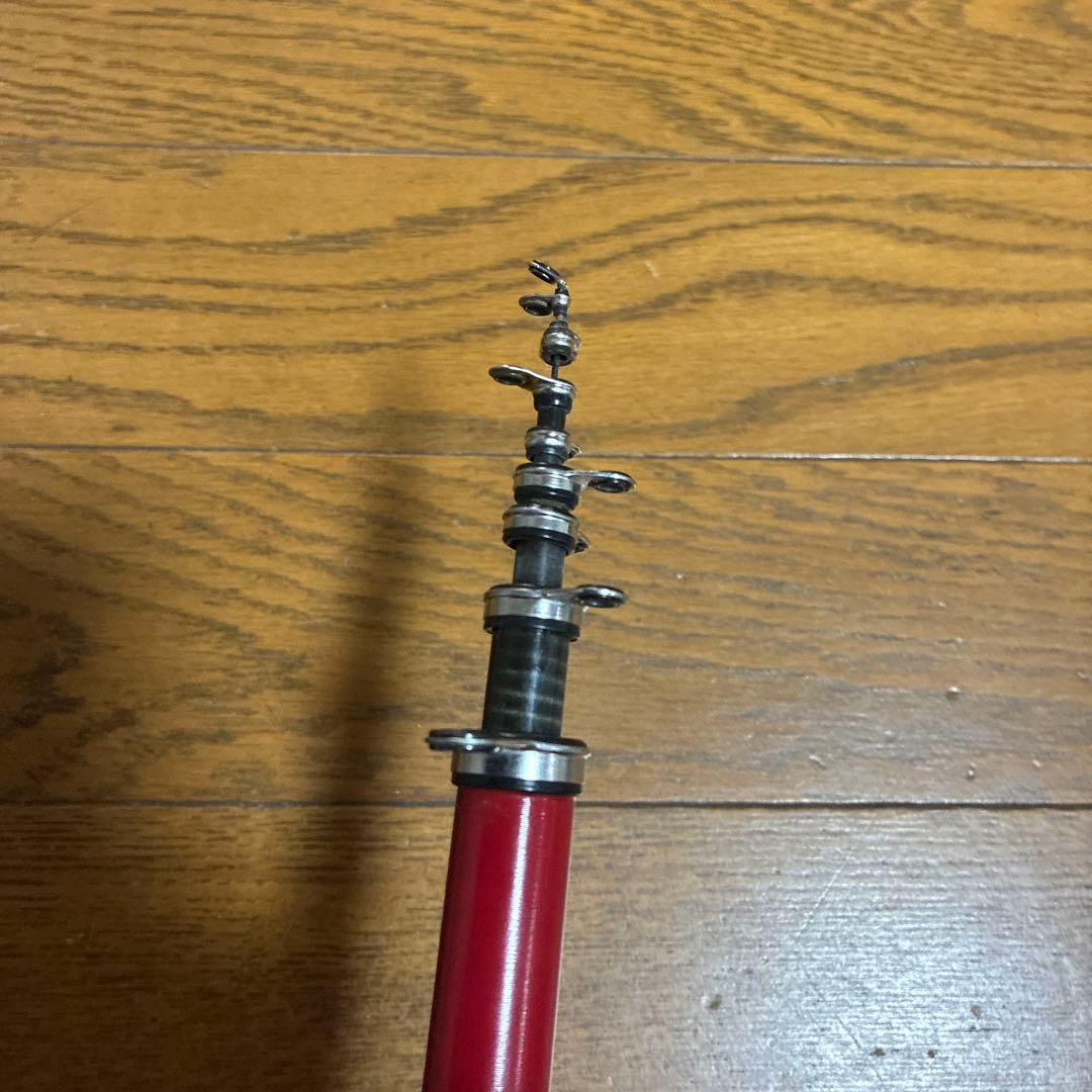 がま磯　がまかつ名竿　磯竿　がま磯HHシルバー1号4.7M グレ、チヌ等に最適