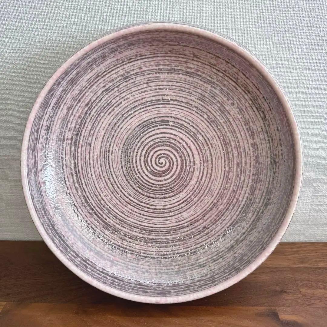 【未使用】FOURGRACE 有田焼 桃吹銀かすり 6.5寸鉢　ひな祭り