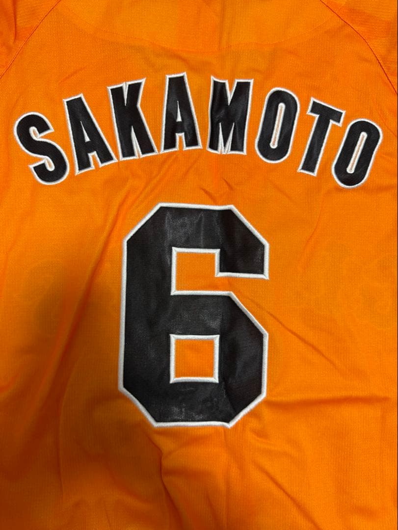 読売ジャイアンツ 坂本勇人橙魂ユニフォーム