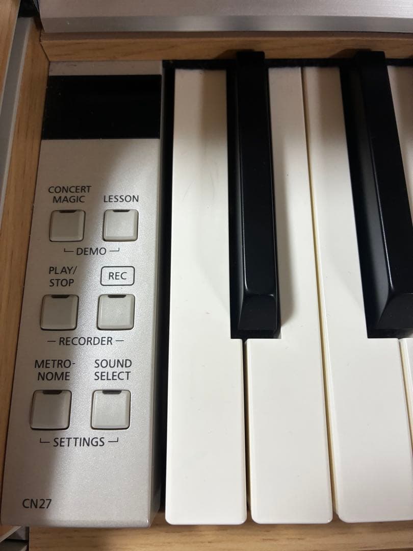 KAWAI デジタルピアノCN27 １８年製　椅子付き
