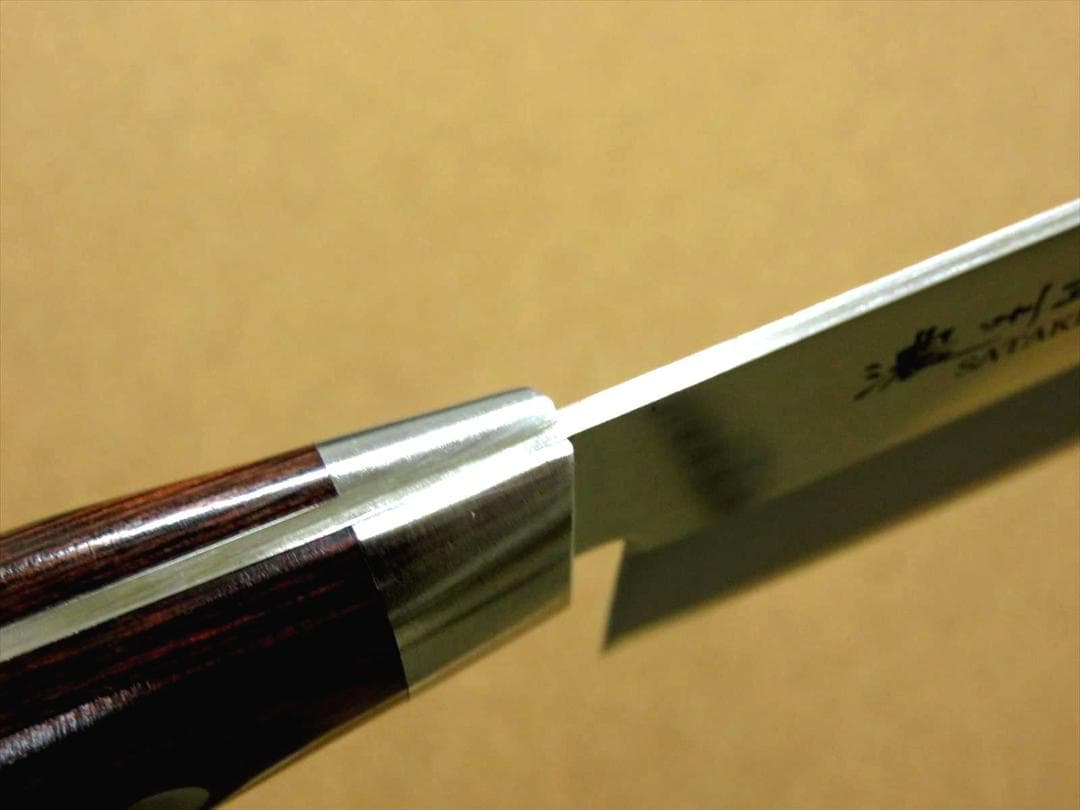関の刃物 三徳包丁 170mm 濃州正宗作 ぼかし入 割込 ステンレス 両刃包丁
