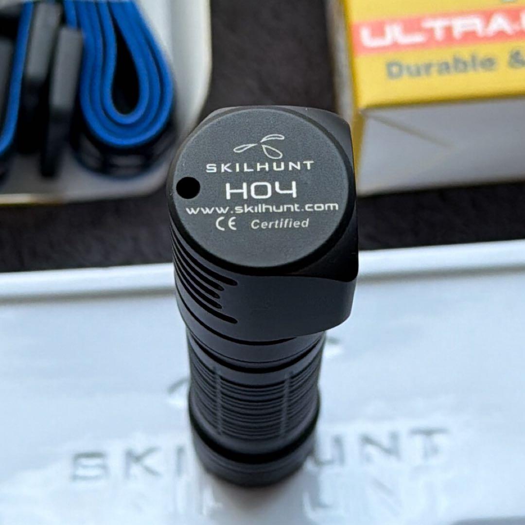 SKILHUNT H04 ヘッドランプ Nichia 519A 3000K