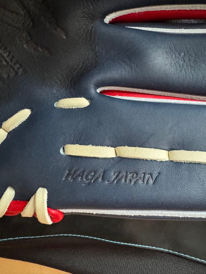 【最終値下げ】Mizuno Pro ダイバーシティブルー　軟式　内野手用　グラブ