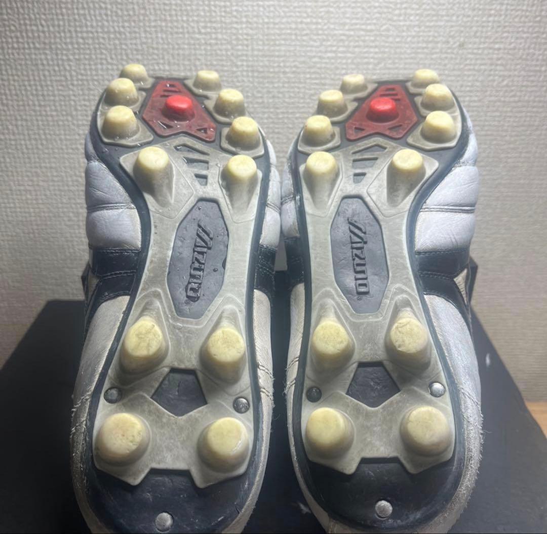 Mizuno Morelia サッカーシューズ ホワイト/ブラック正規箱付き