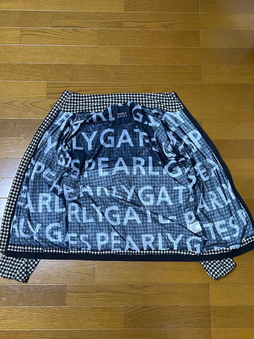 美品 PEARLY GATES 千鳥 ジャケット ゴルフウェア サイズ4