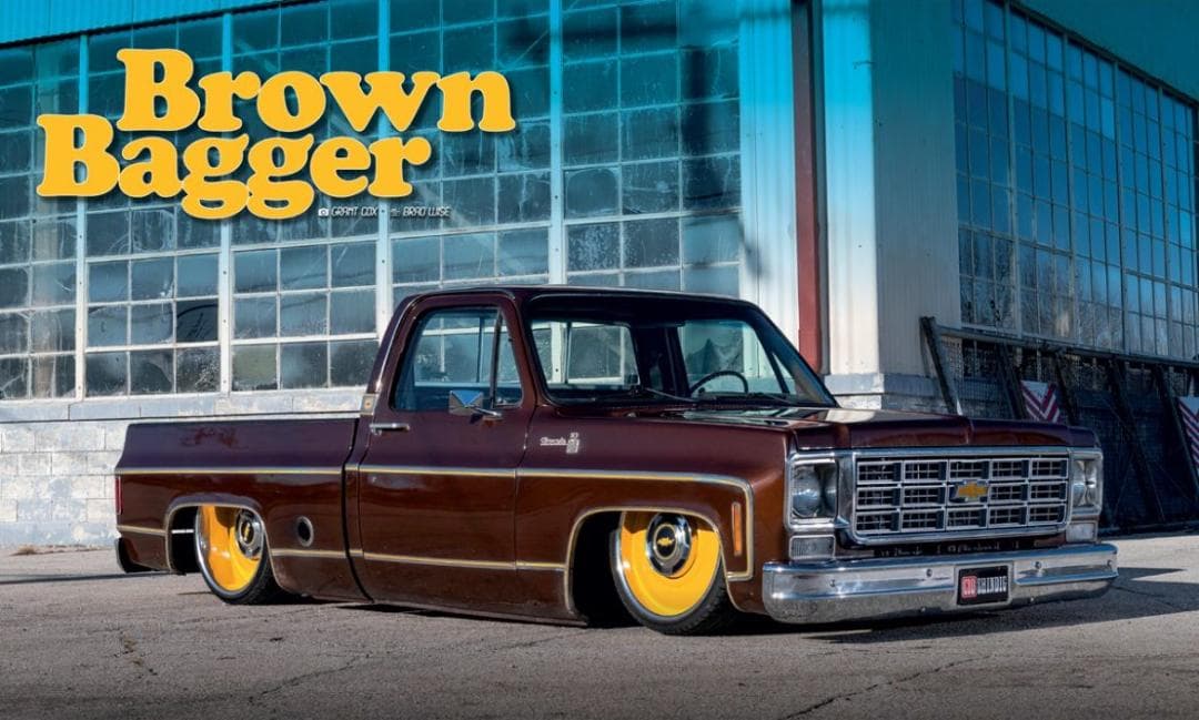 CHASE! M2 Mijo 1/64 1975 シボレー C10 BROWN