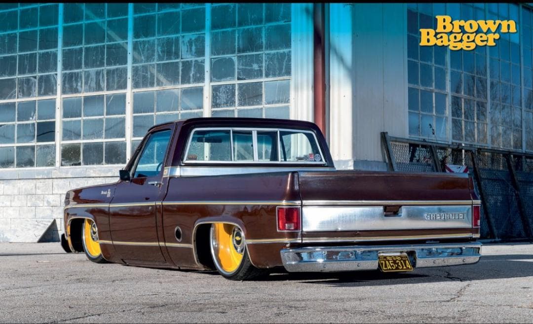 CHASE! M2 Mijo 1/64 1975 シボレー C10 BROWN