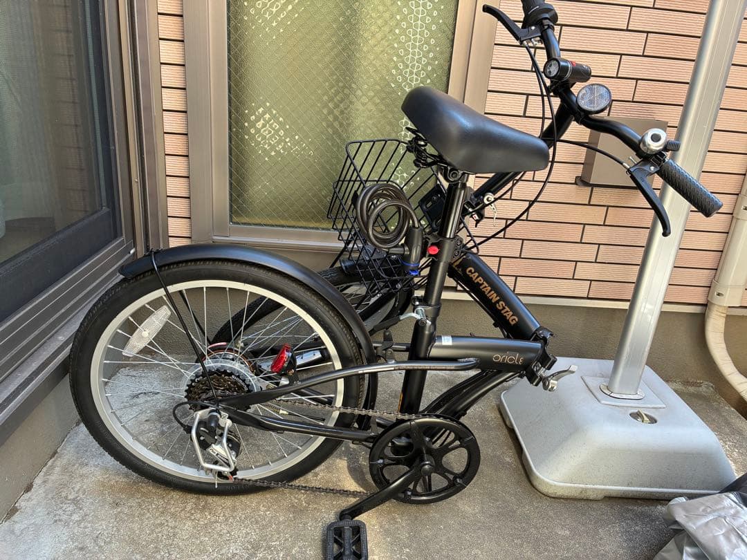 キャプテンスタッグ　折りたたみ自転車