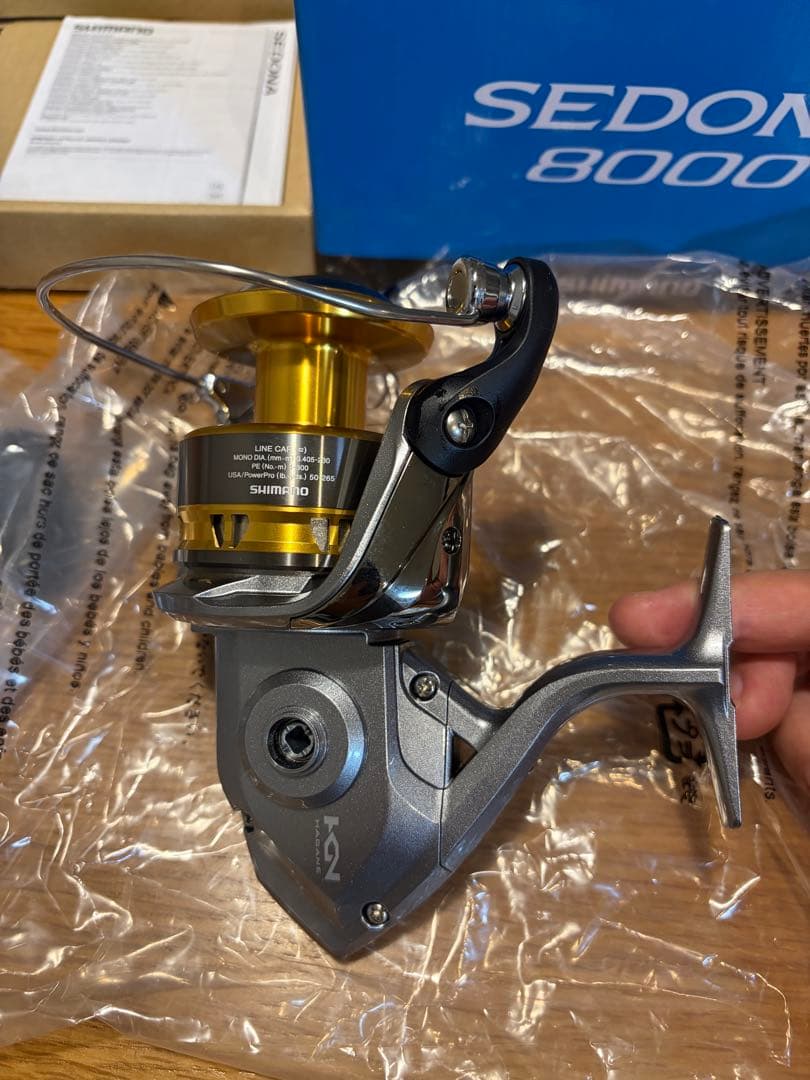 シマノ　セドナ　8000番 スピニングリール