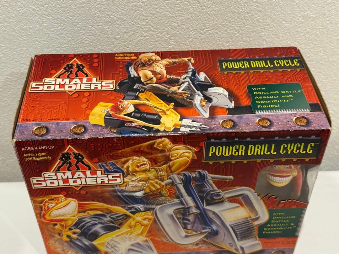 スモールソルジャーズ　パワードリルサイクル　スクラッチット　未使用品