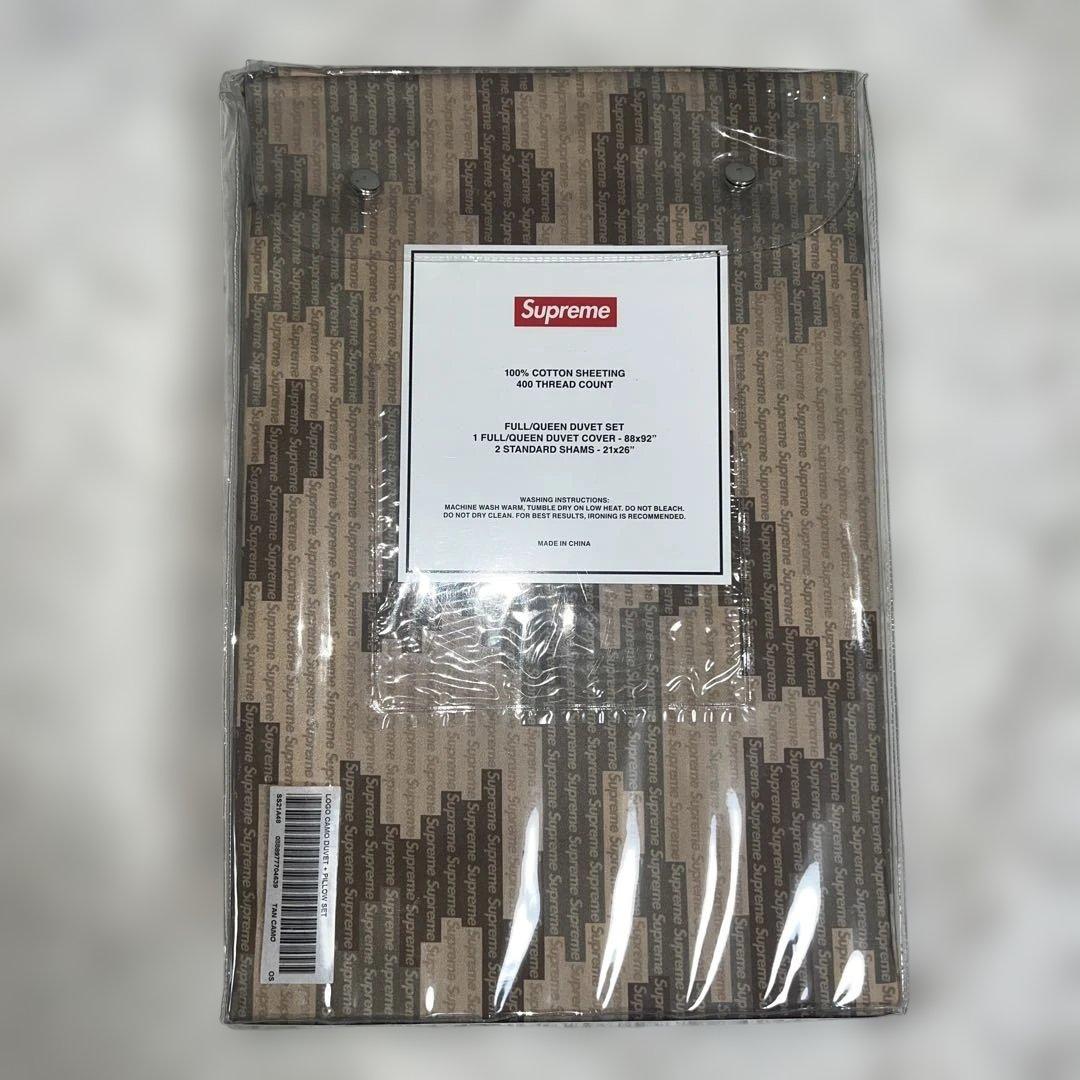 新品シュプリームLOGOTANCAMODUVET布団枕カバーシーツデジタルカモ