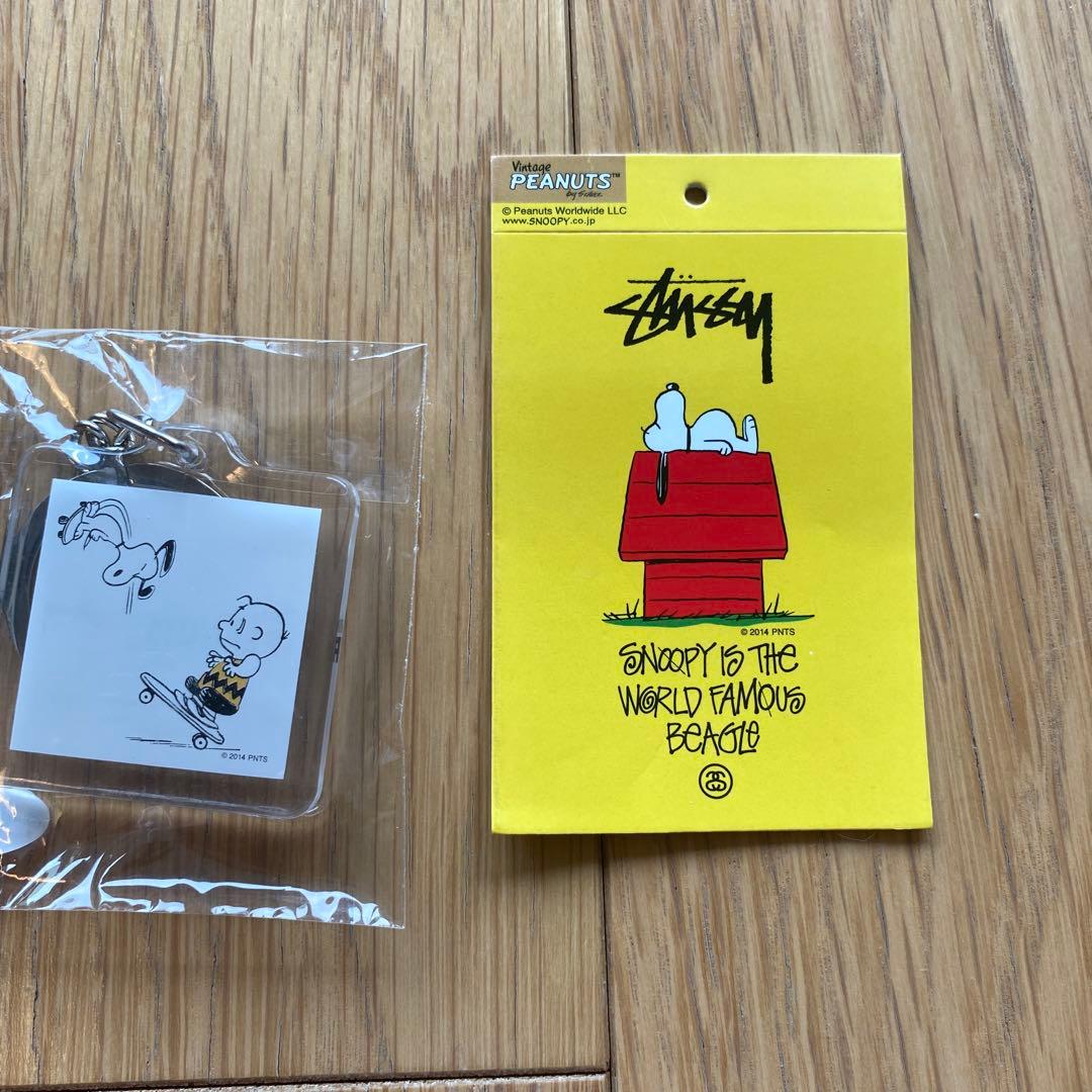 わ*た様 stussy スヌーピー スケートボード キーホルダー