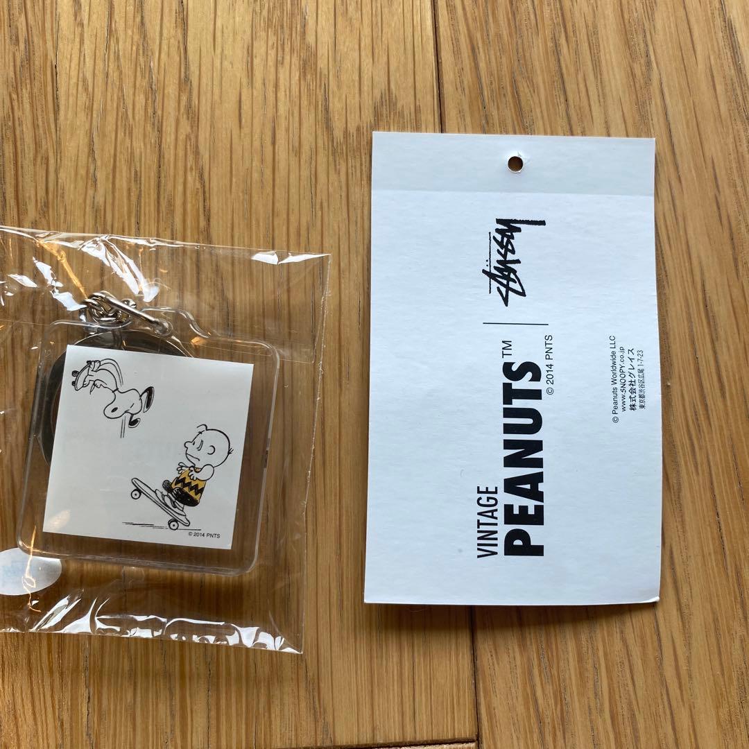 わ*た様 stussy スヌーピー スケートボード キーホルダー
