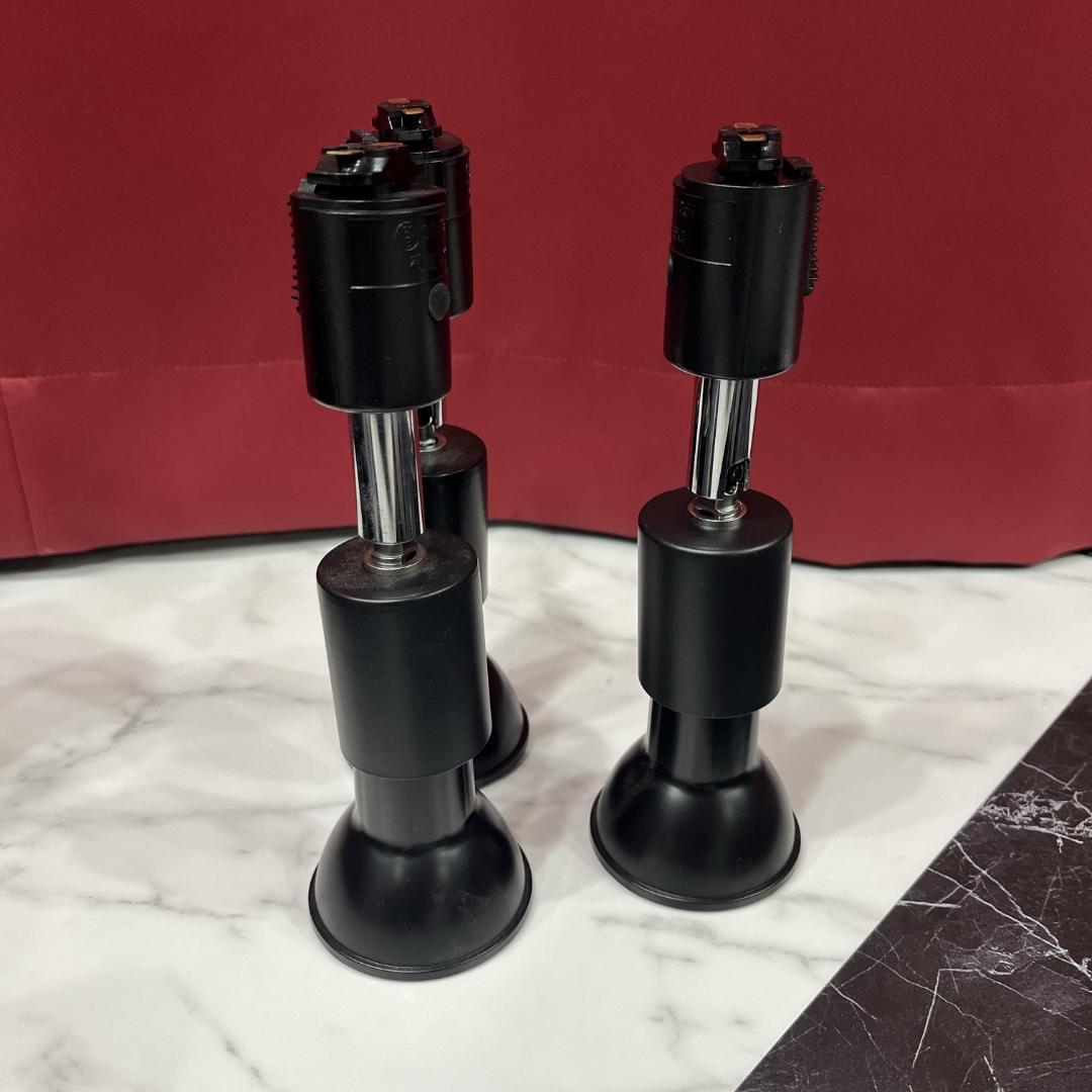 11個セット スポットライト E26 LED電球付 40W ダクトレール 黒