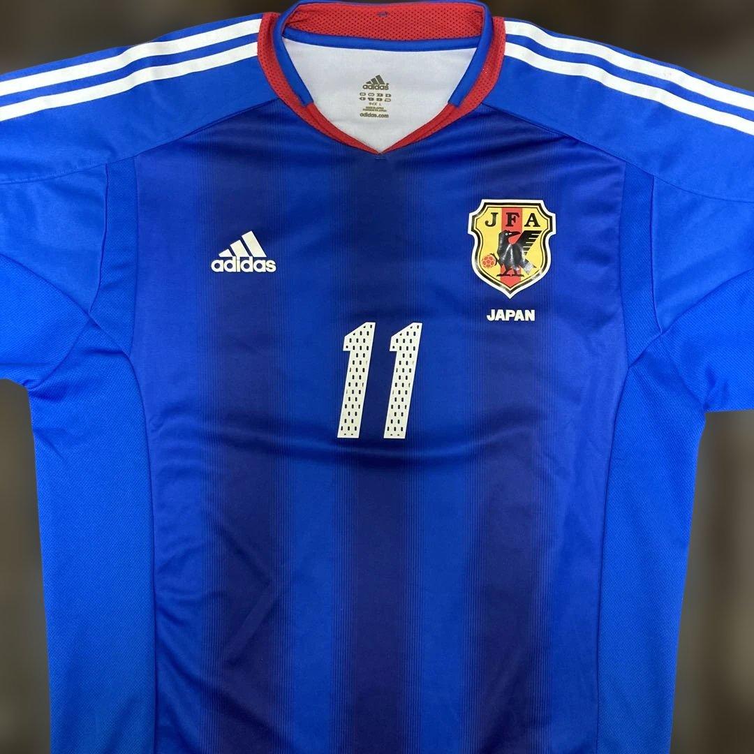 三浦知良 直筆サイン入り 日本代表ユニフォーム 2004年モデル Lサイズ