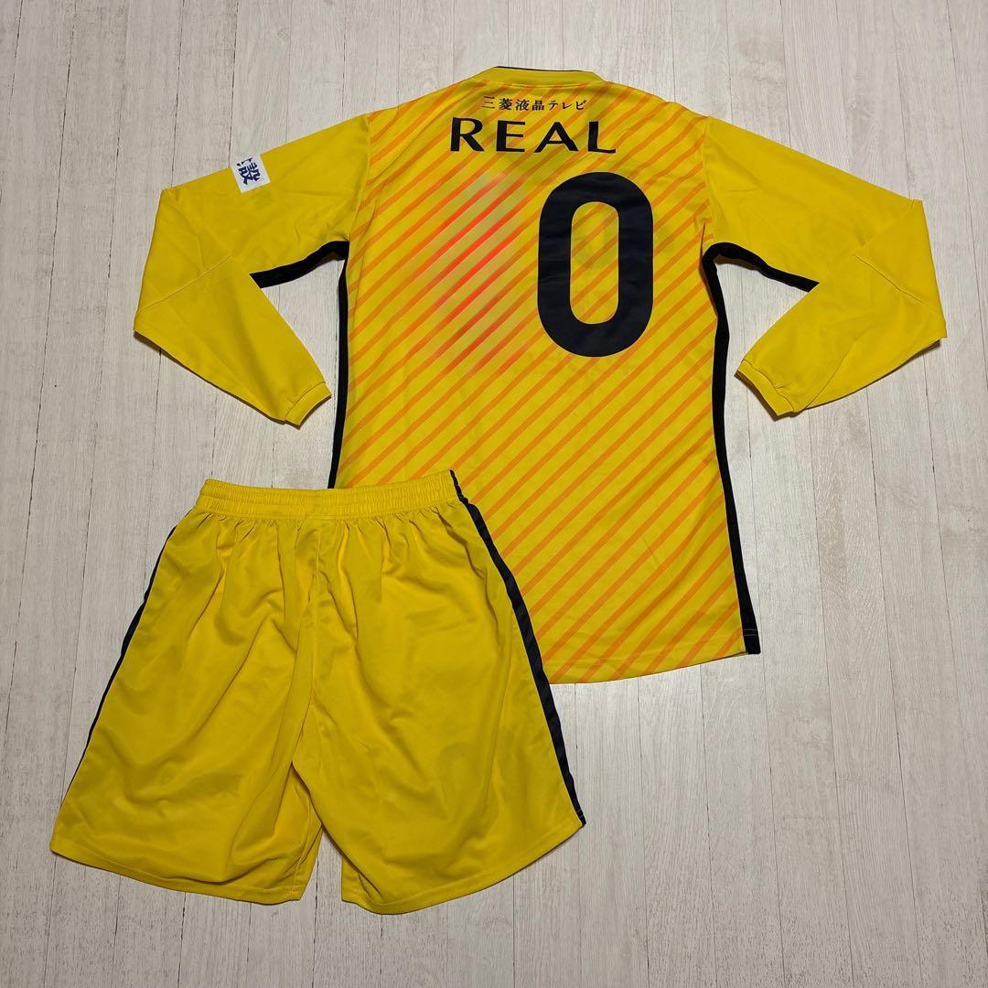 明治大学 サッカー部 公式戦用 AWAY GK用 長袖 ユニフォーム 上下セット