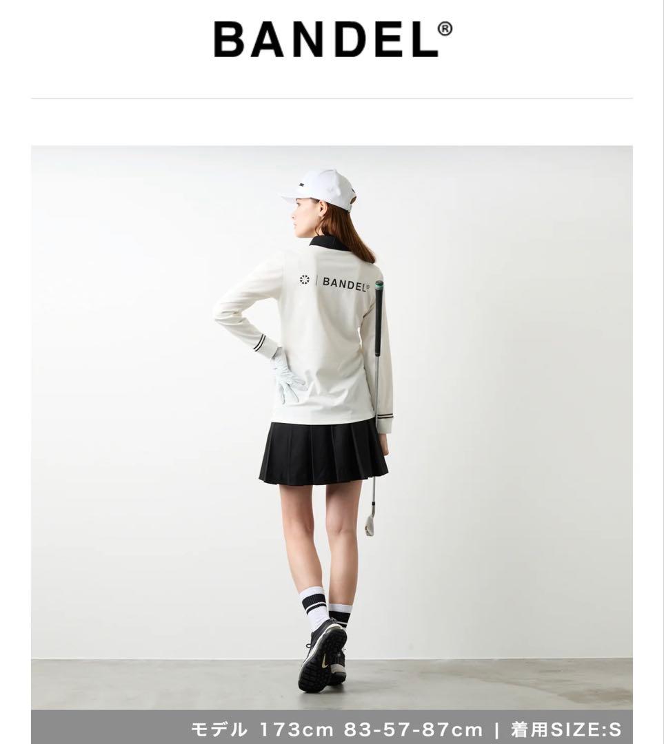 BANDAL GOLFブラック プリーツスカート　M