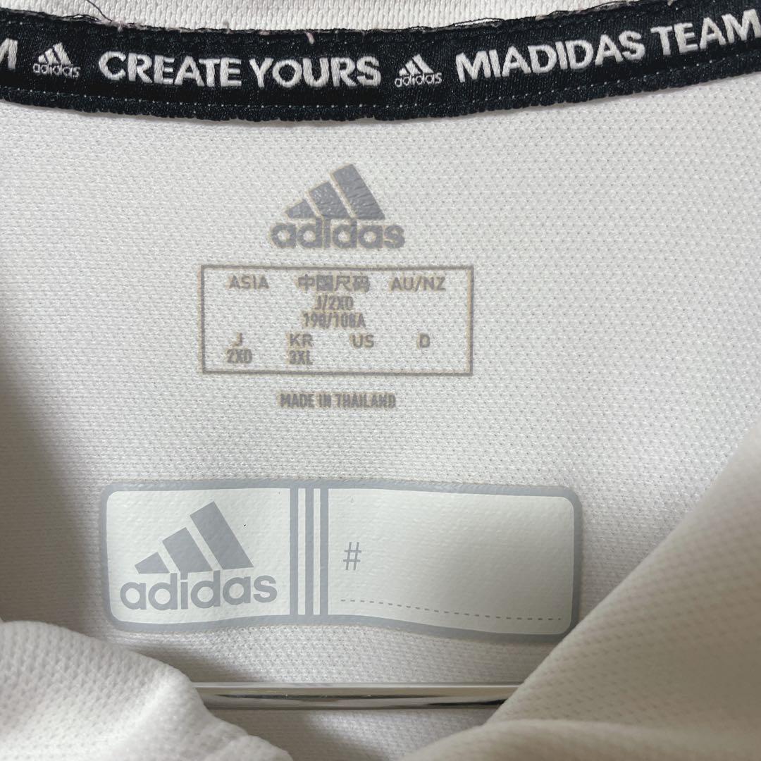 サントリーサンゴリアスadidas ラグビーシャツ XL ホワイト　Q1