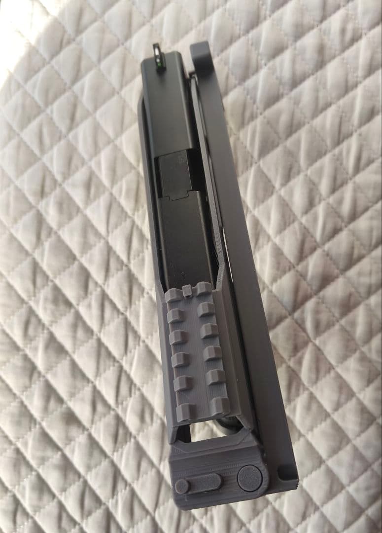 ミニマムカービンキット折畳みストック 東京マルイガスガンGlock17gen3用