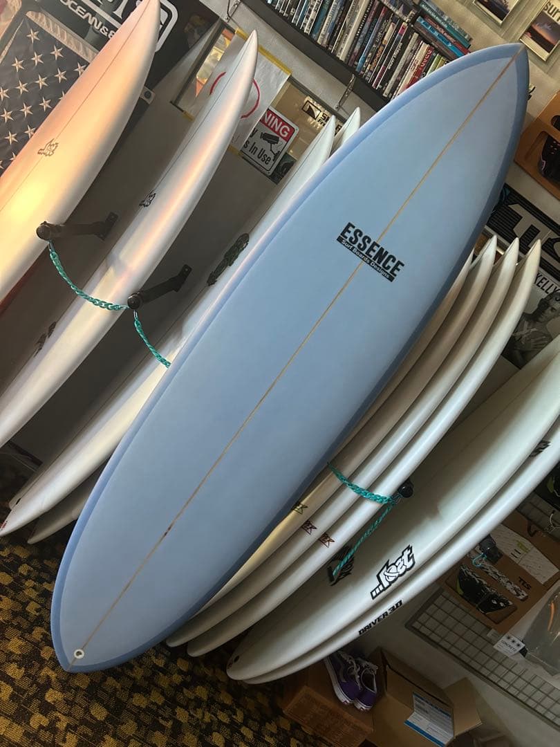 値下げESSENCE Surf Boards ミッドレングス水色6'7\"