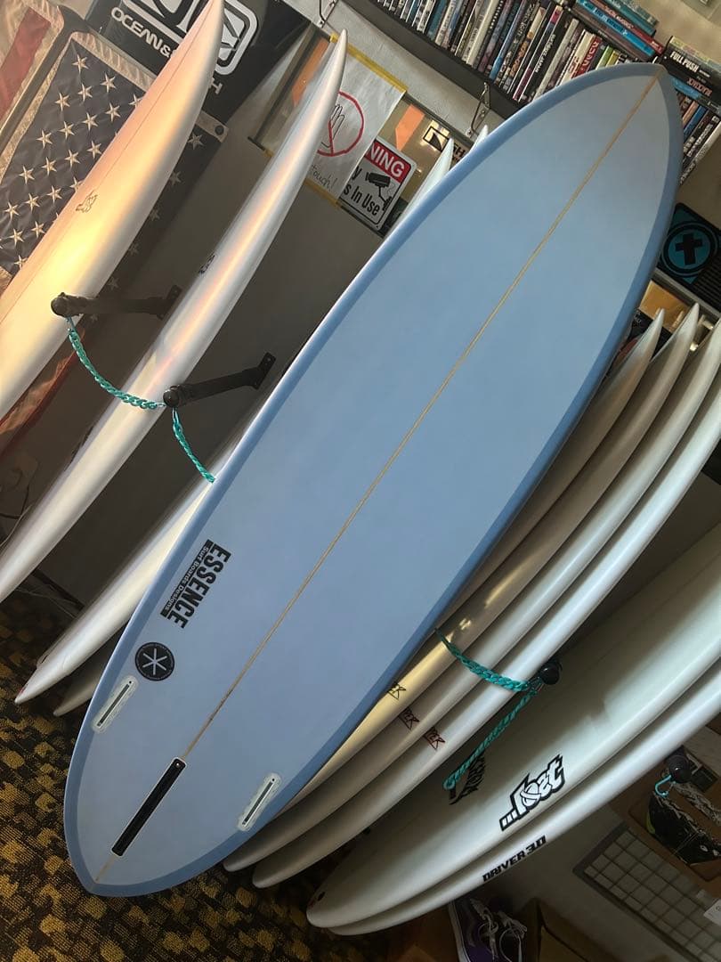 値下げESSENCE Surf Boards ミッドレングス水色6'7\"
