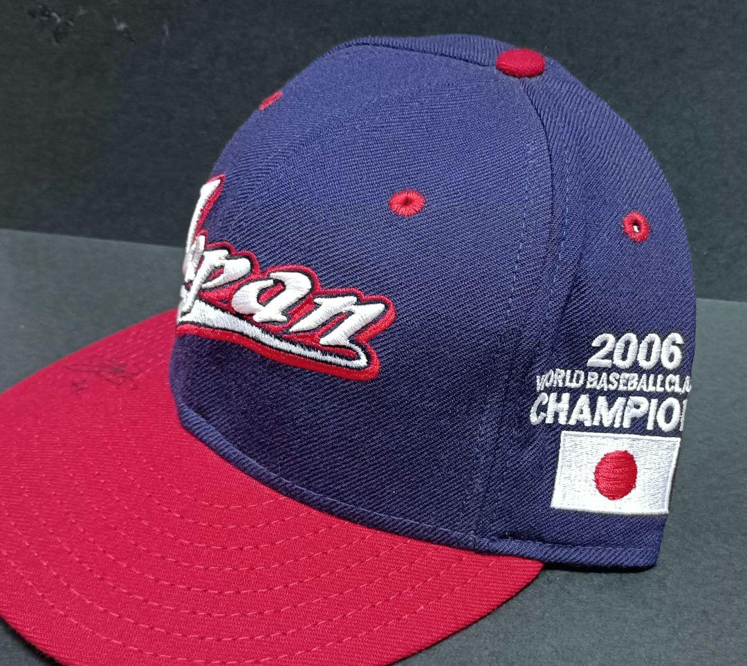 WBC 里崎智也 直筆サイン入り キャップ 千葉ロッテ 新品