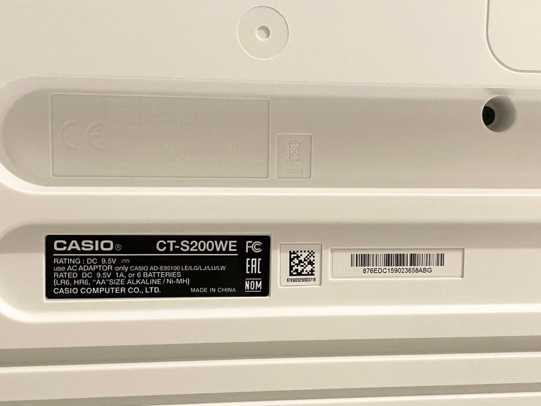 CASIO CT-S200 Casiotone 61鍵盤