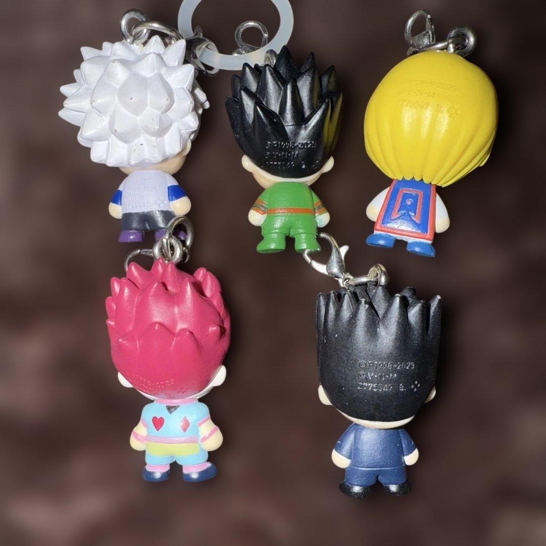 ハンターハンター めじるしアクセサリー ヒソカ・ゴン・キルア・クラピカ·れおりお