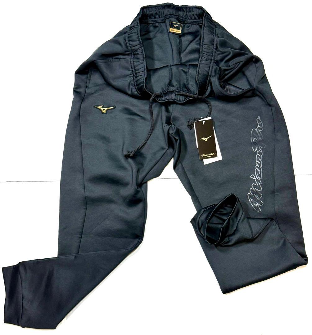 【ミズノプロ】ストレッチスウェットパンツ ブラック O 12JFCK79