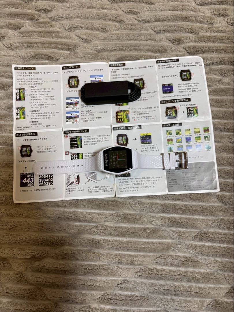 （まるちゃんさん専用）Shot Navi Infinity ホワイト GPSナビ
