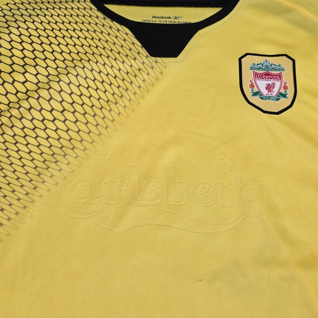 リバプール　2004　ユニフォーム　2XL　リーボック　away　イエロー