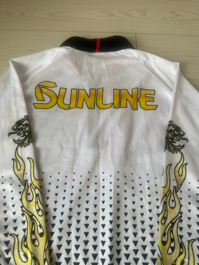 SUNLINE ハーフジップ シャツ　Lサイズ　サンラインSUW-04201CW
