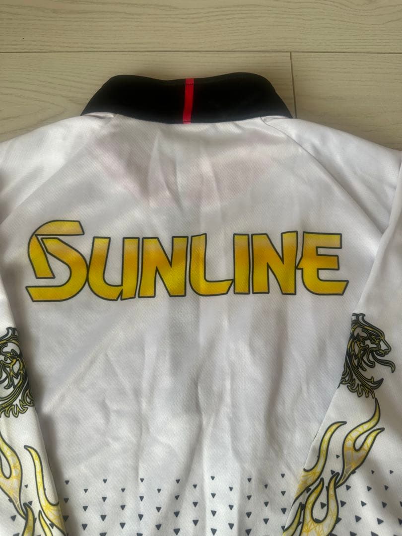 SUNLINE ハーフジップ シャツ　Lサイズ　サンラインSUW-04201CW