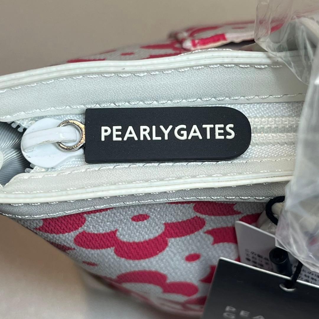 【新品未使用】PEARLY GATES フラワー　トートバッグ