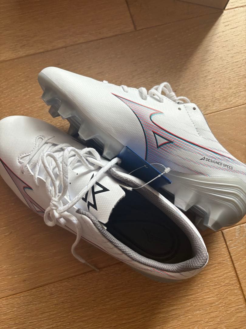 Mizuno Alpha ホワイト スパイクシューズ　未使用