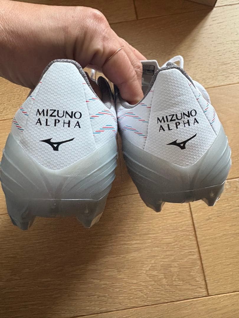 Mizuno Alpha ホワイト スパイクシューズ　未使用