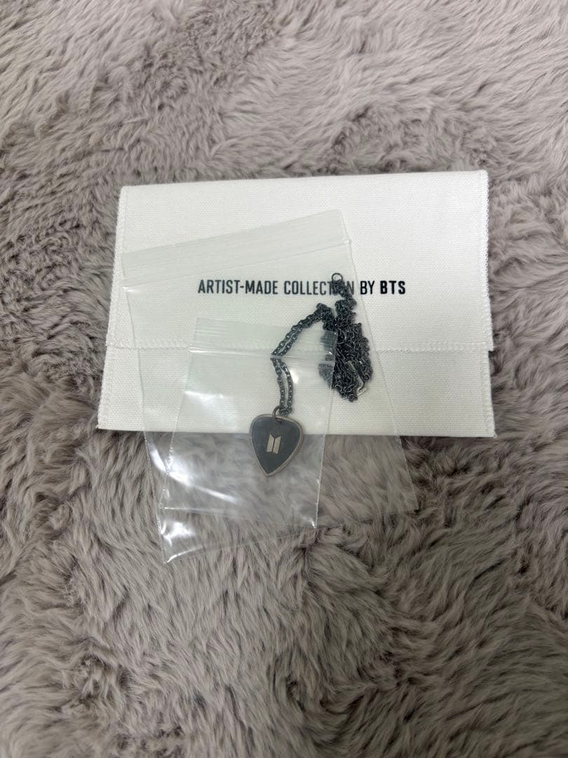 BTS SUGAシュガ アーティストメイドコレクション ネックレス ブラック