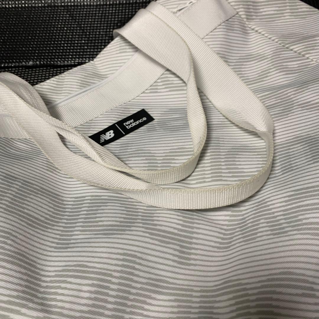 New Balance Golfストライプトートバッグ