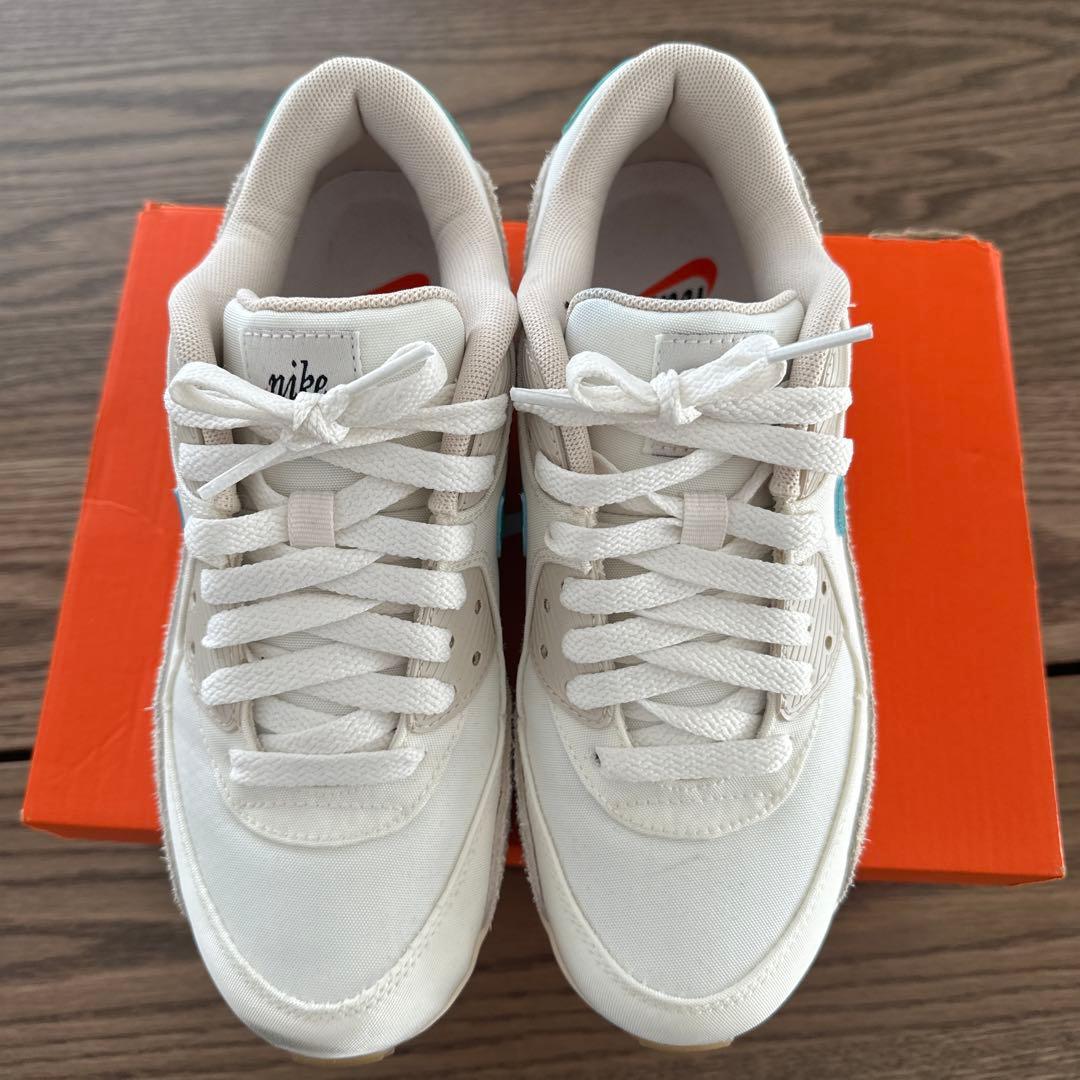 Nike Air Max ホワイト/ティール シューズ/ゴルフ