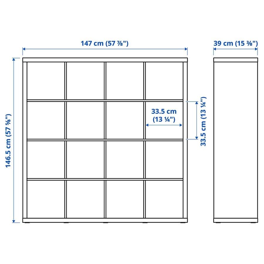 【中古美品】IKEA　棚付きデスク黒　Kallax