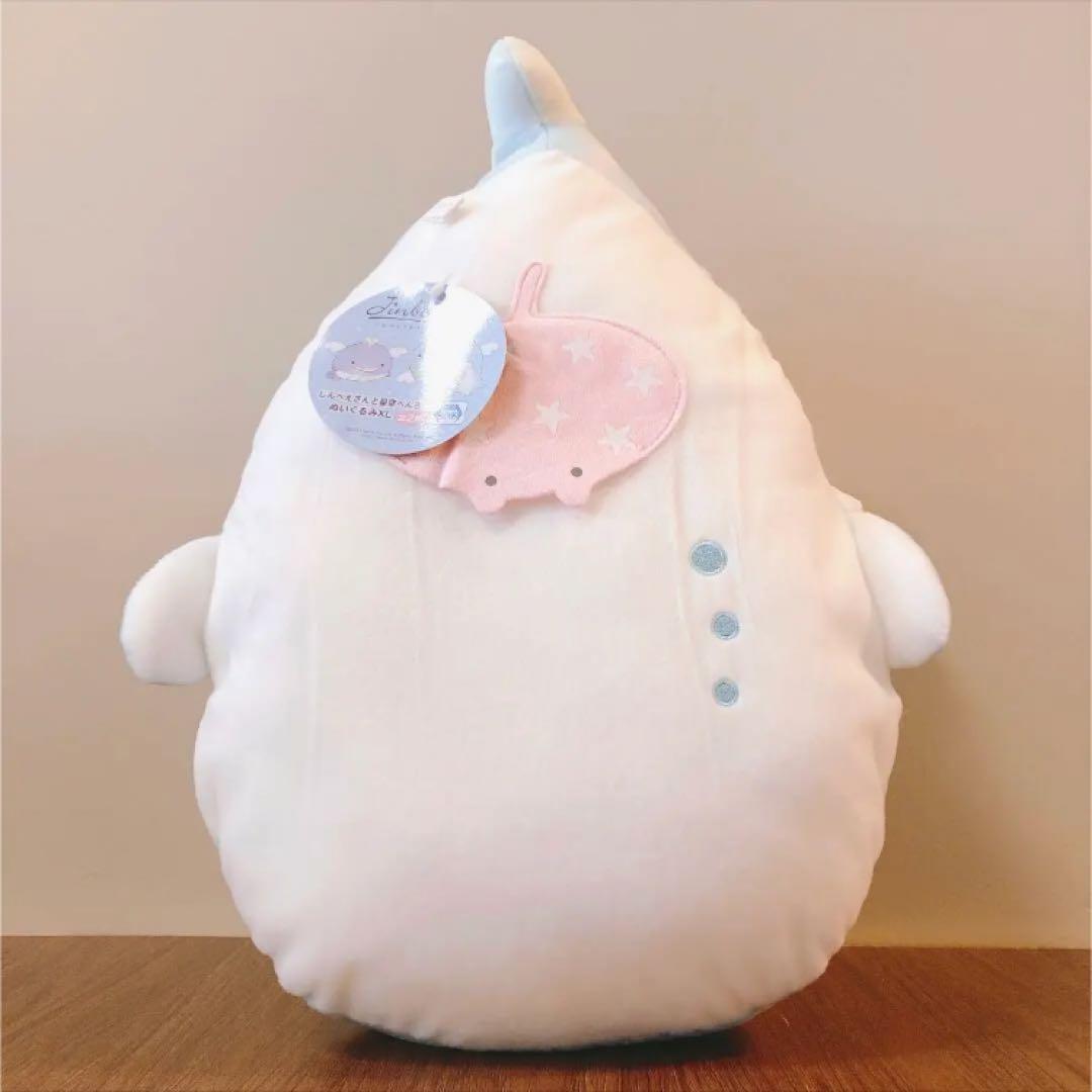 新品　じんべえさん　じんべえさんと星空ぺんぎん　ぬいぐるみＸＬ　じんべえさん