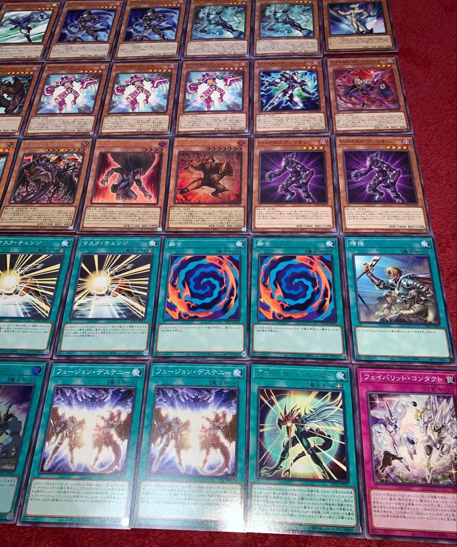 遊戯王　本格構築HEROデッキ40枚＋E X15枚＋α