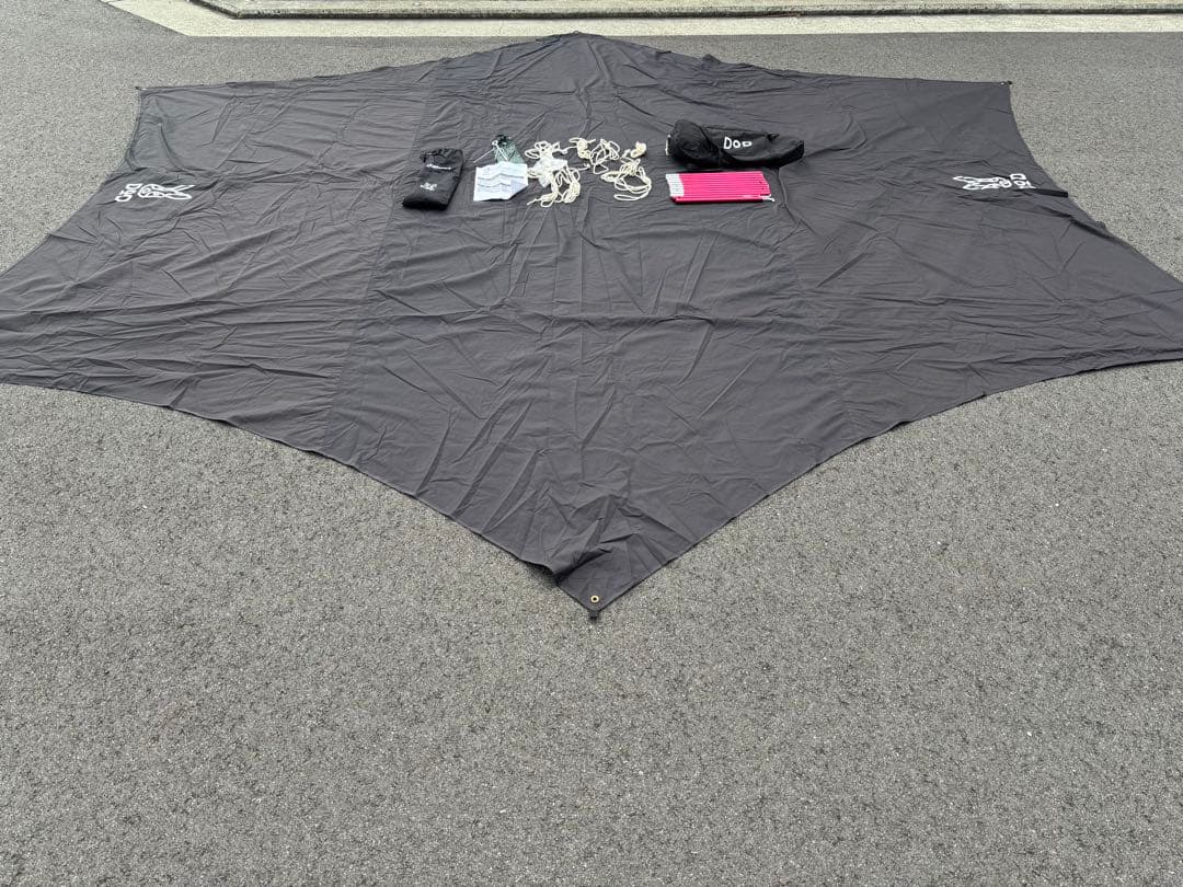 DOD ヘーキサタープ　ALL RIGHT TARP 黒