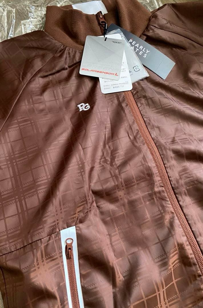 ★新品★パーリーゲイツ ナイロン 撥水ブルゾン 蓄熱保温 サイズ0