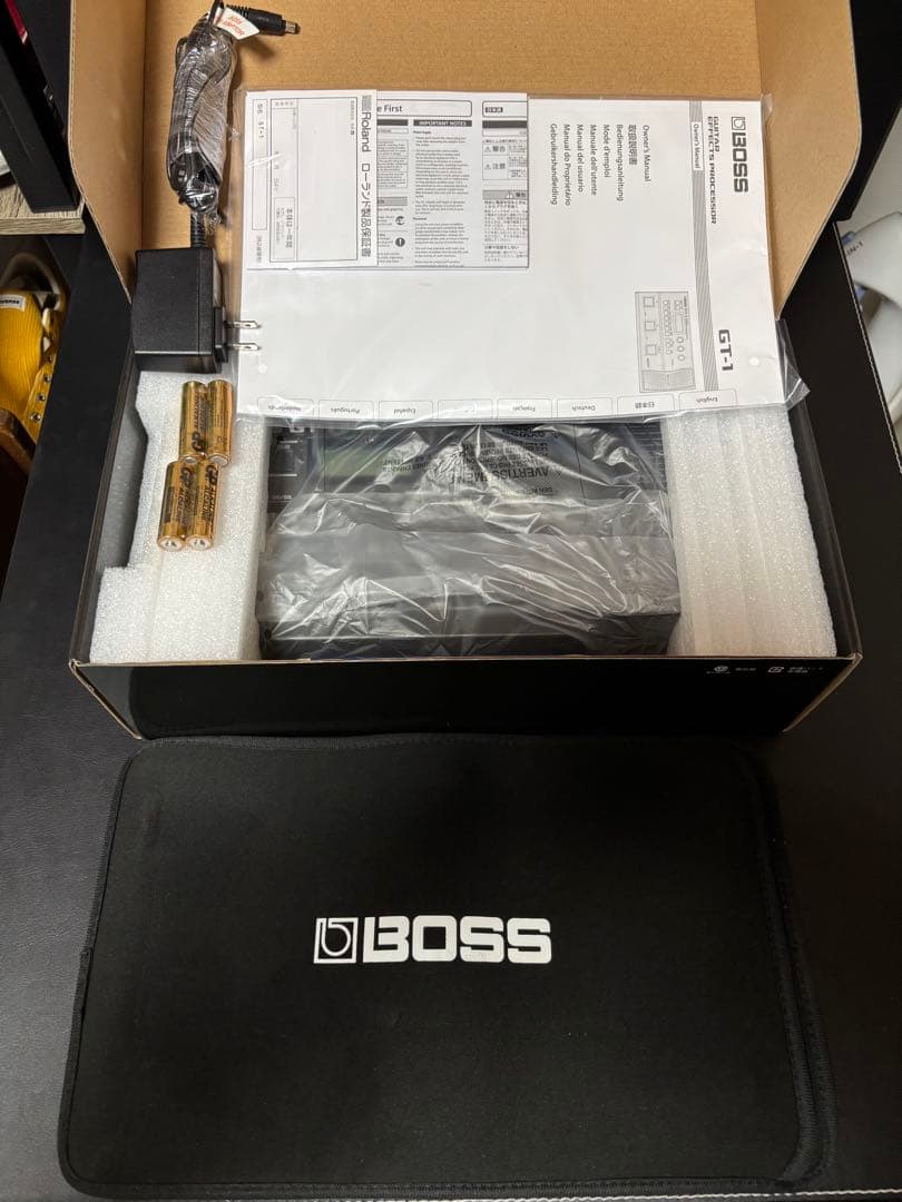 【ACアダプター付】BOSS / GT-1マルチエフェクターGT-1の教科書付き