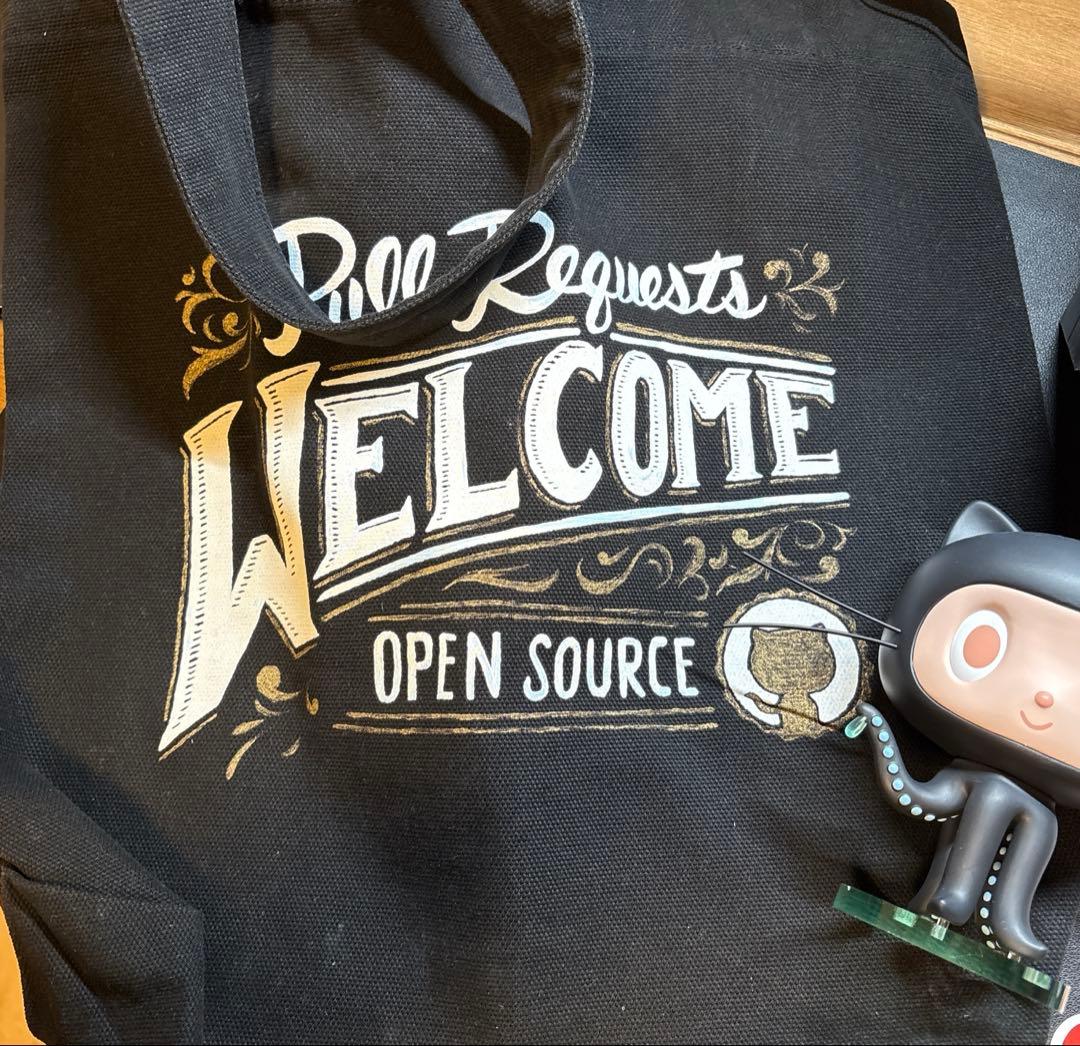 GitHub 、Octocat フィギュア 、トートバッグ 、ステッカー