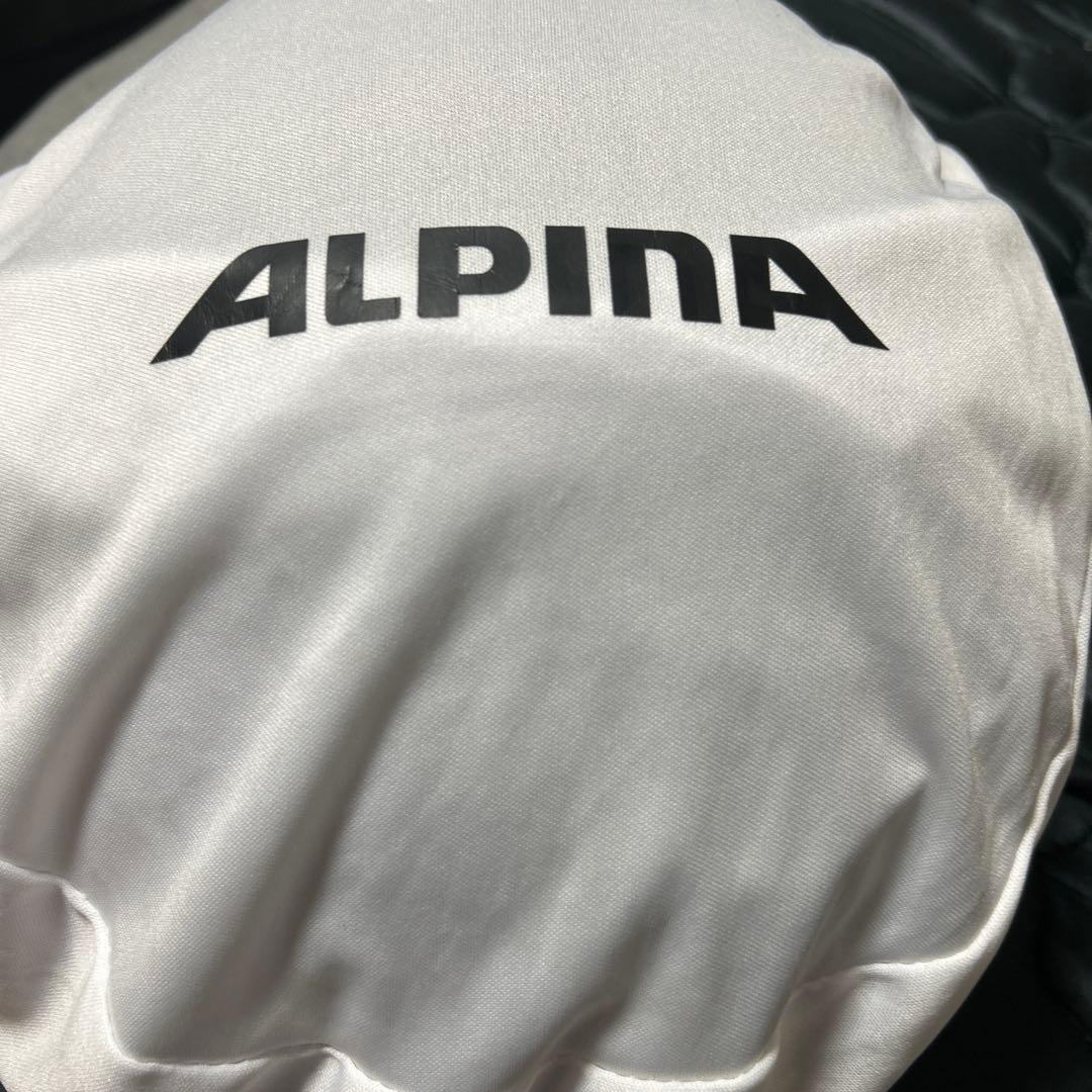 ALPINA ブラック ヘルメット 値引き可能　袋付き